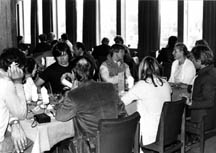 Lunch with cast